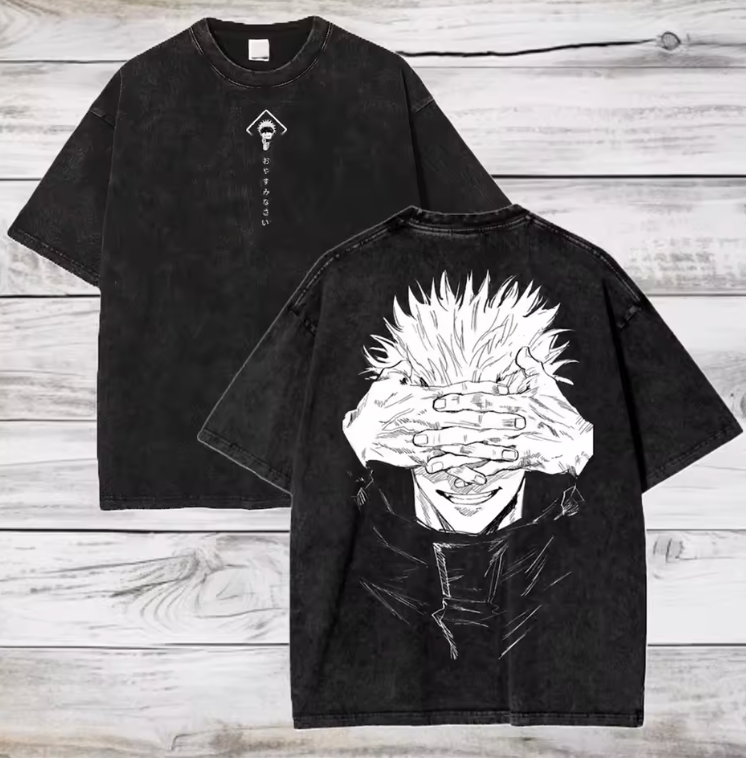 Blind Faith Washed Anime Tee